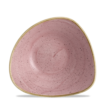Petal Pink Triangle Bowl 23.5cm